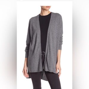 360 Cashmere Elisa Cashmere
Cardigan Mid Heather Grey Size XS Like New